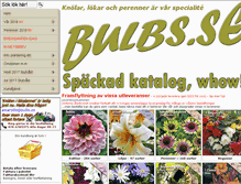 Tablet Screenshot of bulbs.se